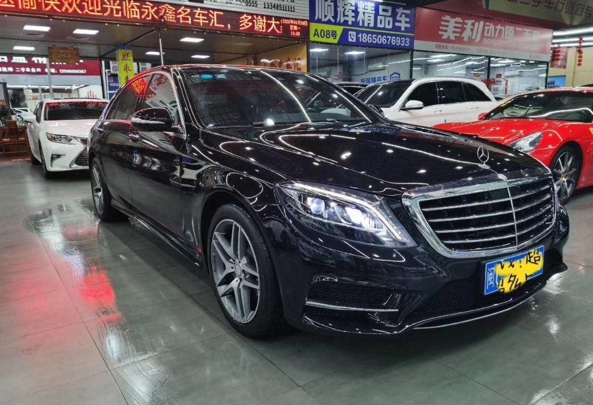 【泉州】2016年10月 奔驰 奔驰S级  2016款 S 400 L 4MATIC 手自一体