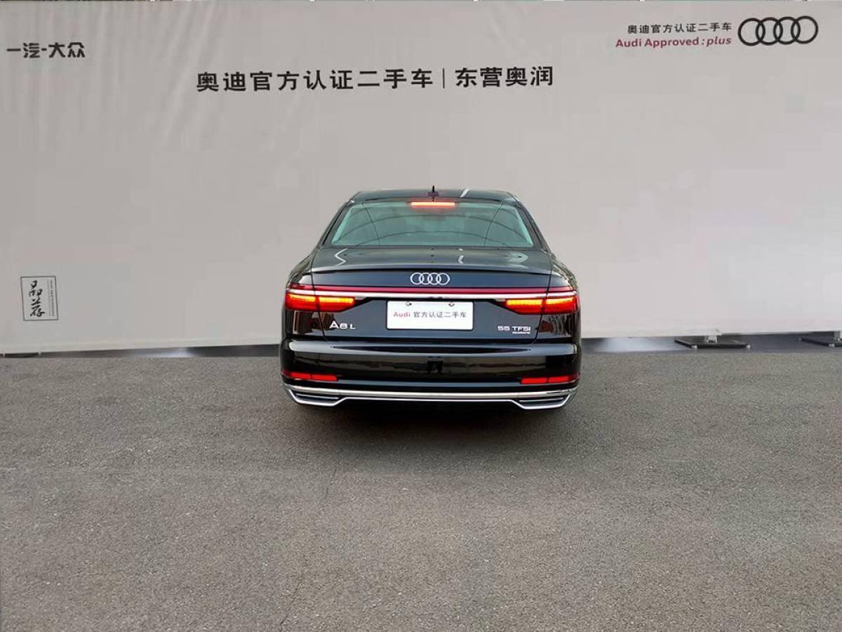 【东营】2019年8月奥迪 奥迪A8  2019款 Plus A8L 50 TFSI quattro 舒适型手自一体